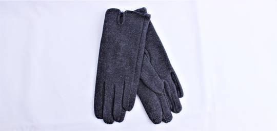Shackelford plain glove with leatherette trim navy Style; S/LK4953NAV